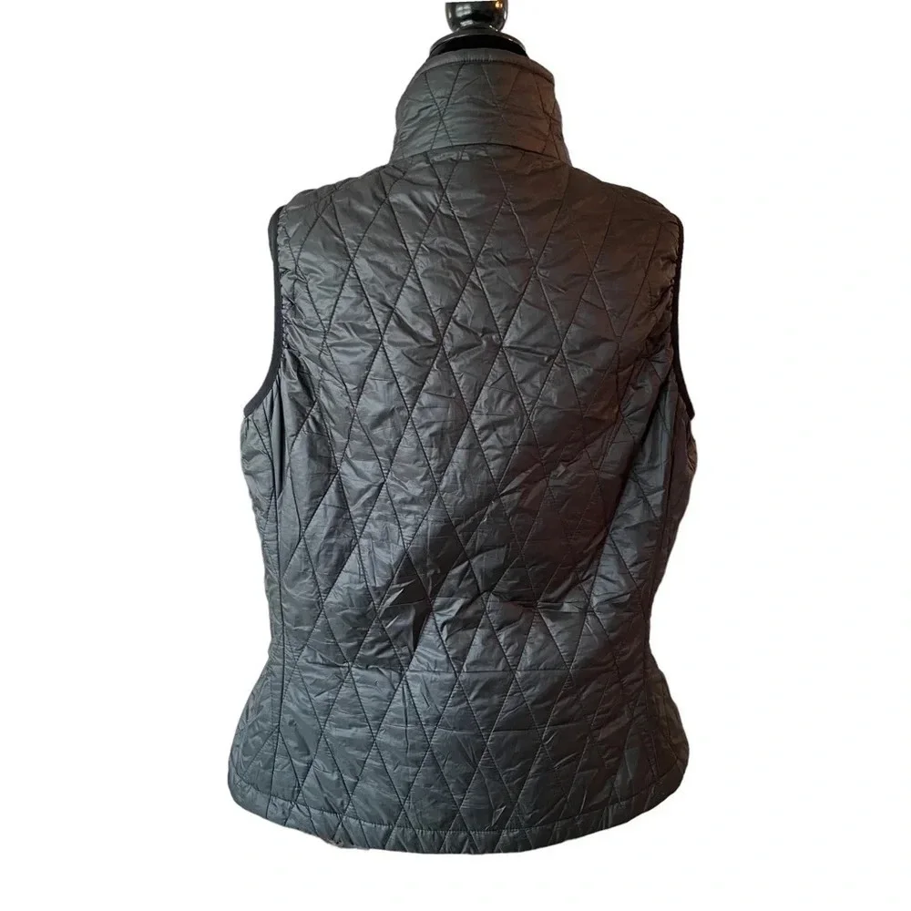 Patagonia Nano Puff Black Vest Insulated Full Zip Women’s